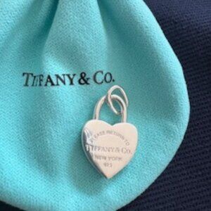 Tiffany Silver 925 Return to Sender Padlock Charm